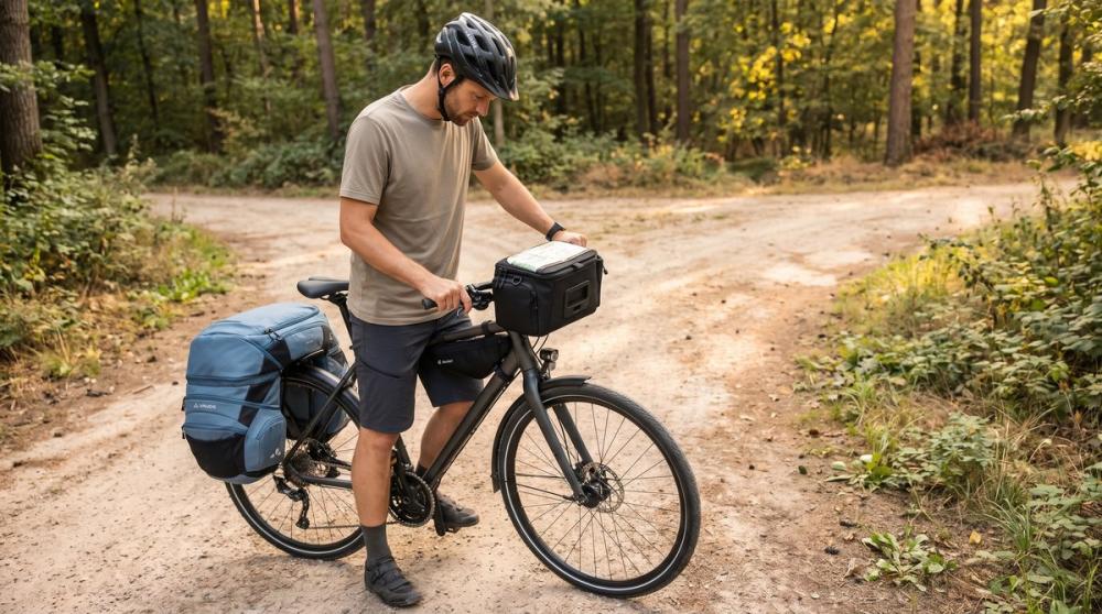 Ako vybrať tašku na bicykel