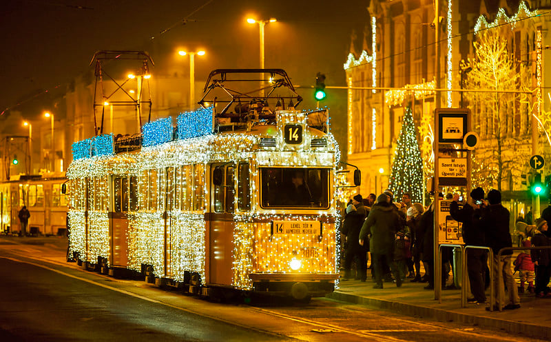 Maďarsko vánoční trhy