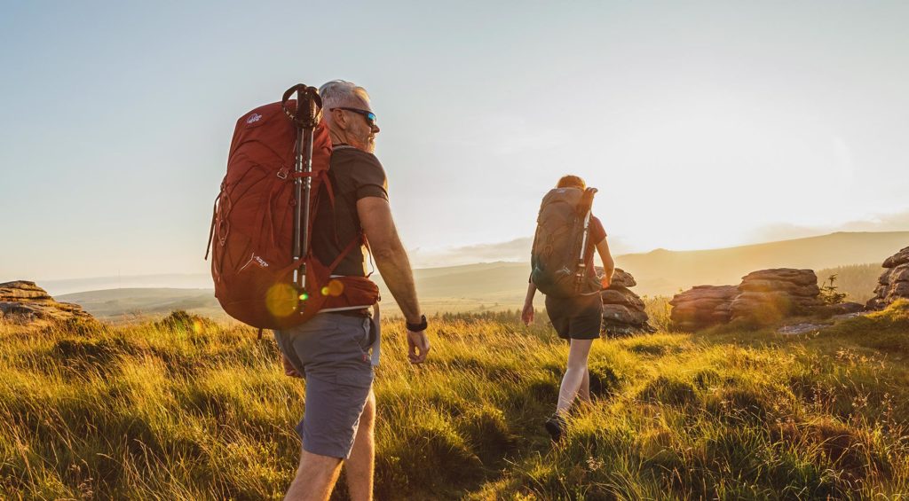 krosny a batohy Lowe Alpine na treku