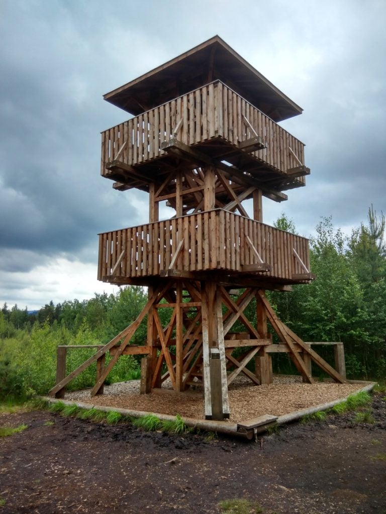 Soumarské rašeliniště Rozhledna