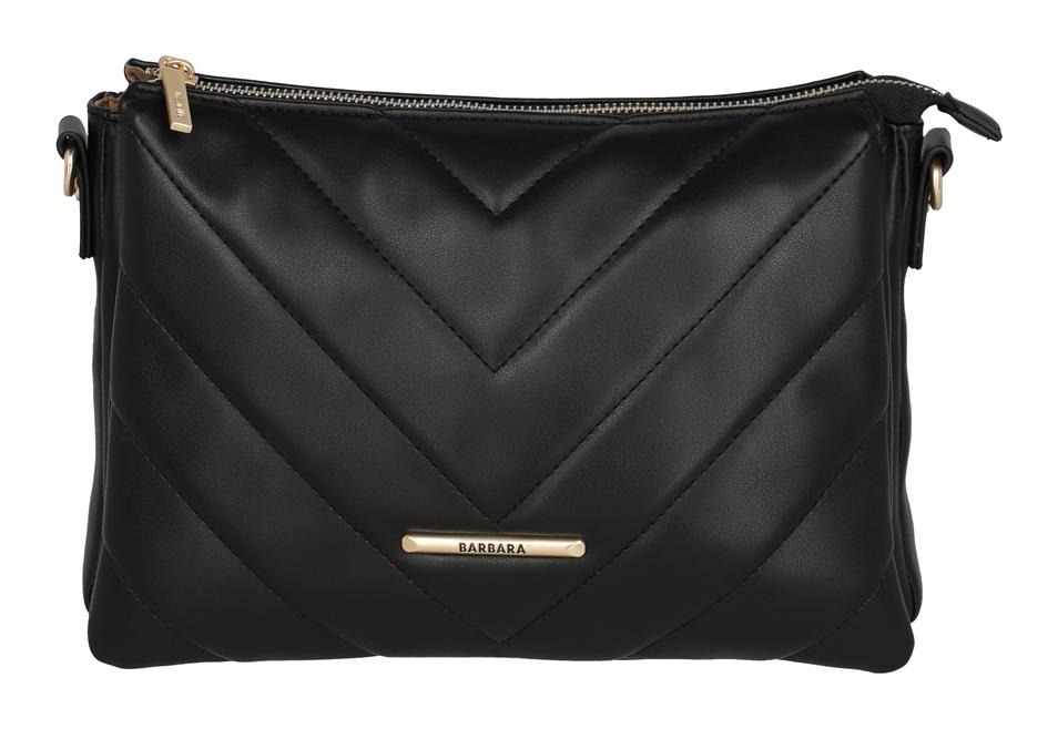 Dámska kabelka Travelite BARBARA Cozy Crossbody Bag Trio Black – Obrázok 4