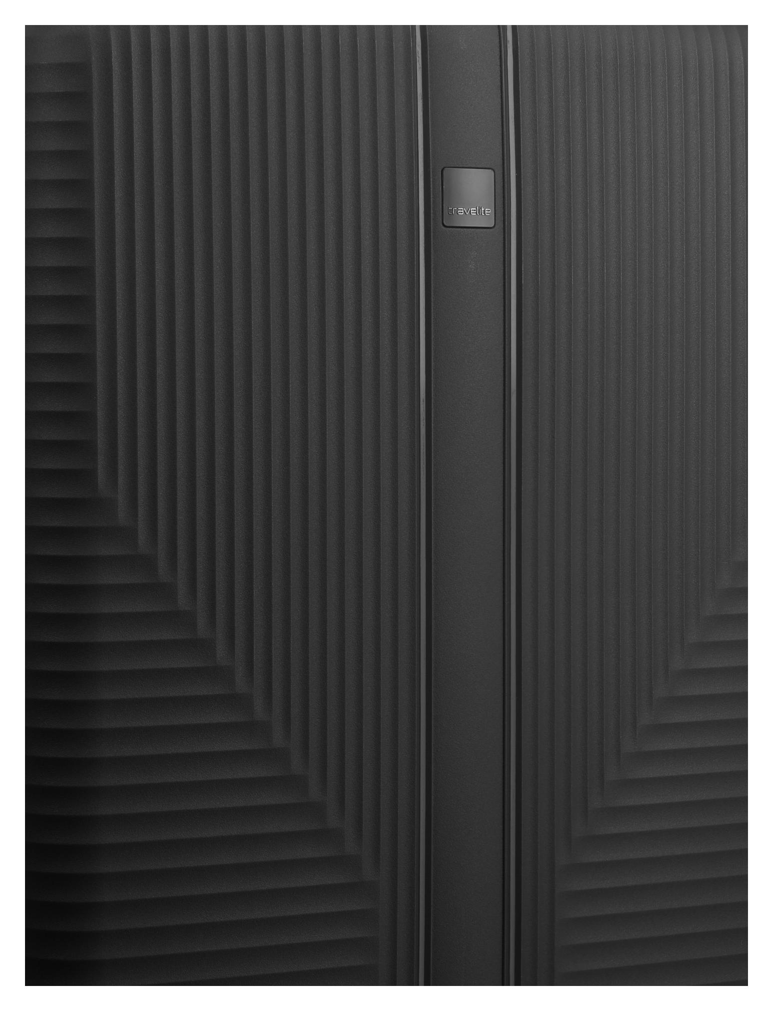 Palubný kufor Travelite Air Stripe S Slim Black