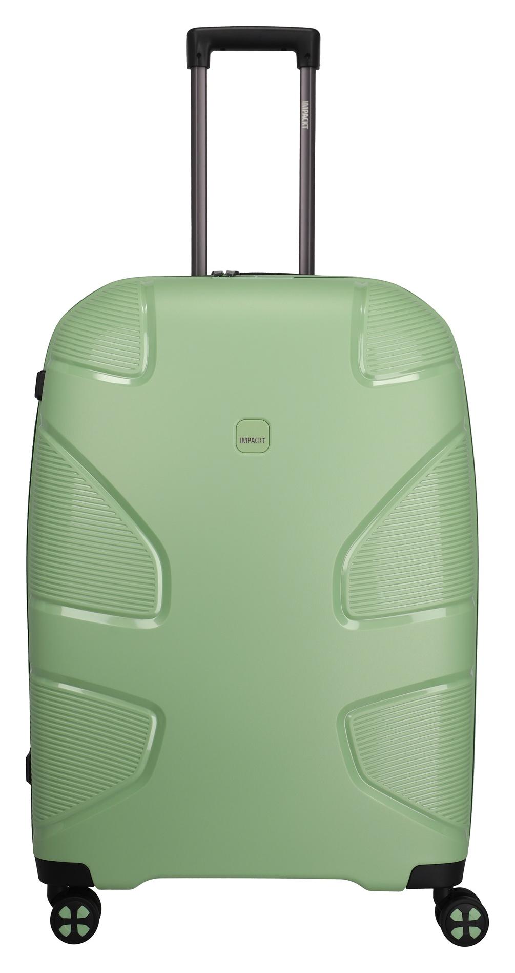 Veľký škrupinový kufor IMPACKT IP1 L Spring green