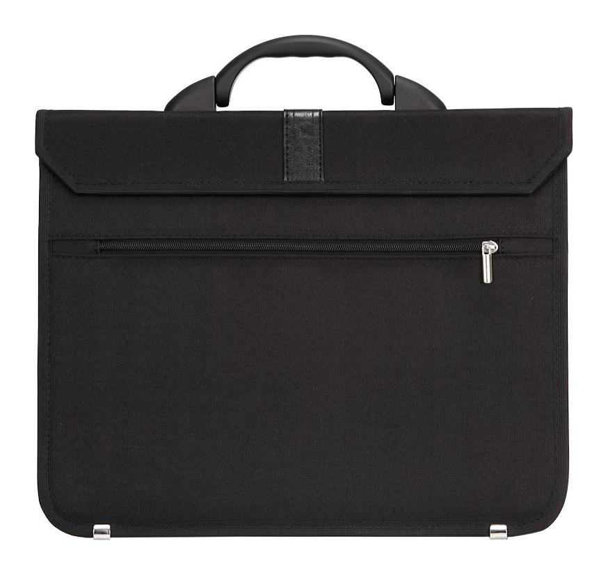 Pánska aktovka REAbags 7173-T - čierna/nikel