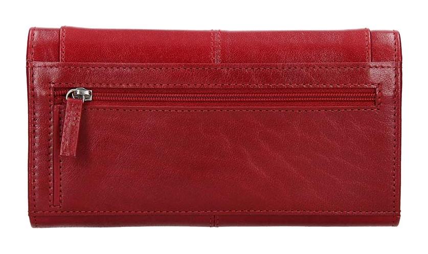 Dámska kožená peňaženka Lagen BLC/4228 Red/Red