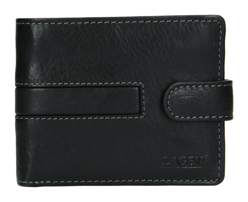 Pánska kožená peňaženka Lagen 1997/T Black