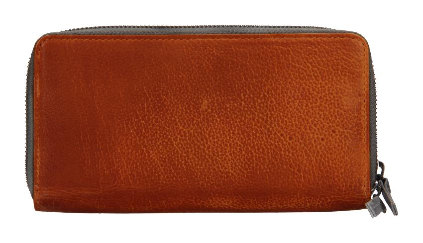 Dámska kožená peňaženka Lagen JK200/D Brown/Grey