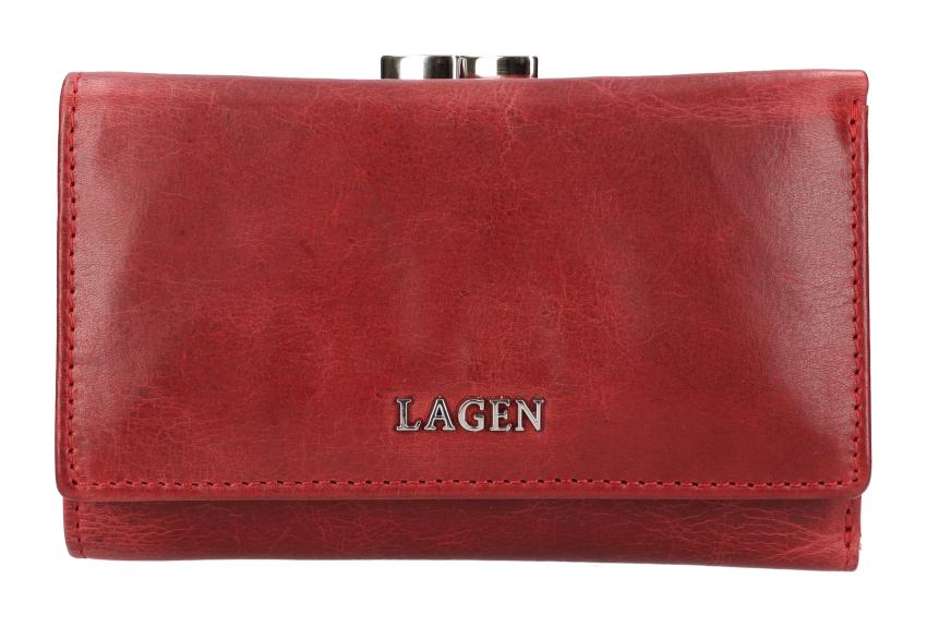 Dámska kožená peňaženka Lagen LG-2167 Port Wine