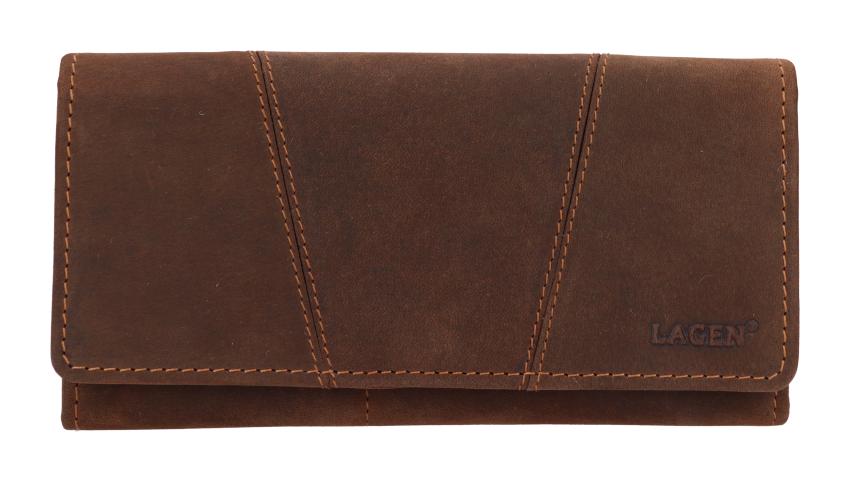 Dámska kožená peňaženka Lagen PWL-388 Black