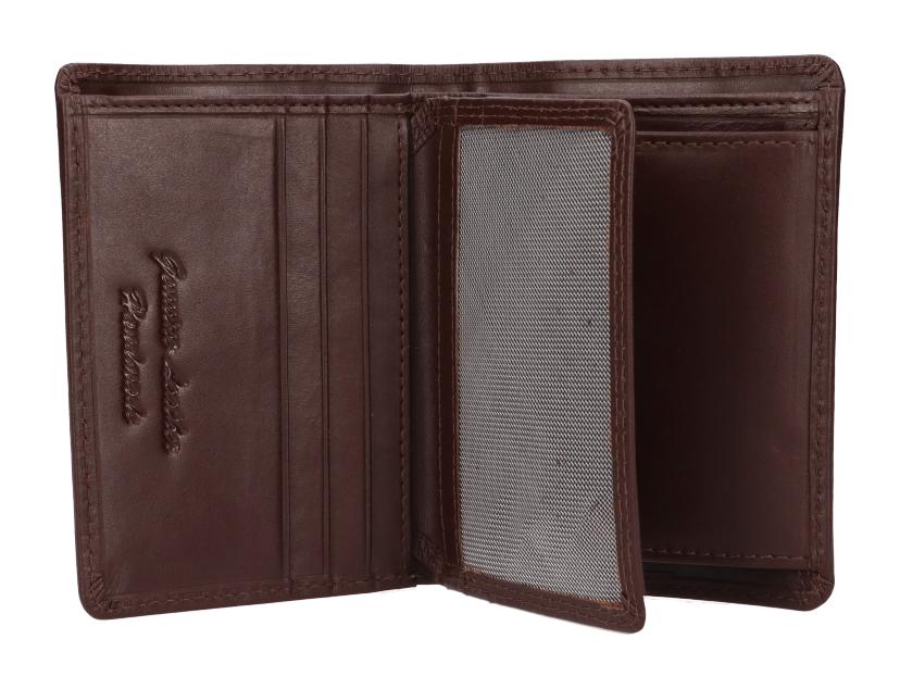 Pánska kožená peňaženka Lagen LG-7657 Dark brown – Obrázok 4