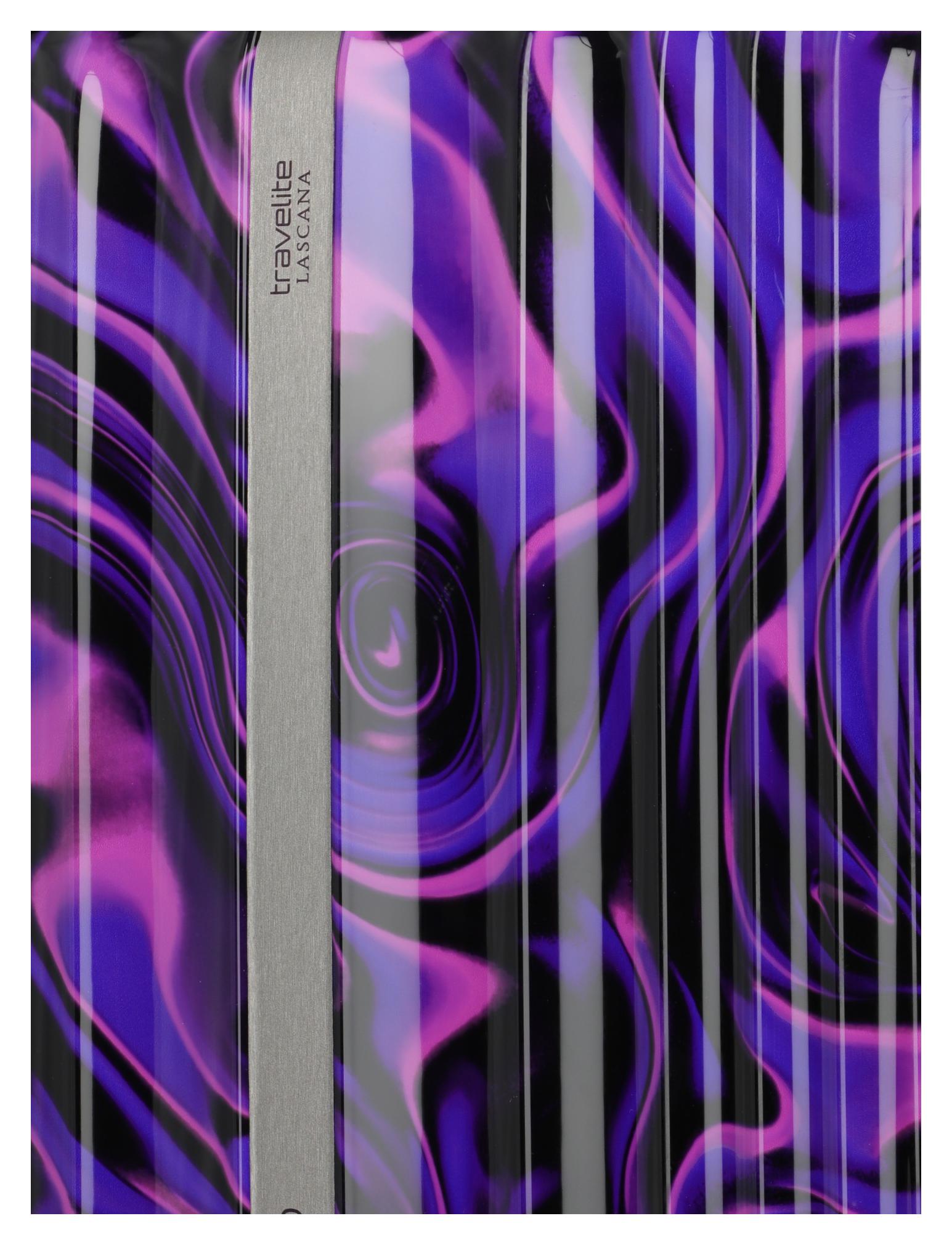 Kufor do lietadla Travelite Lascana Edition S Purple Swirl