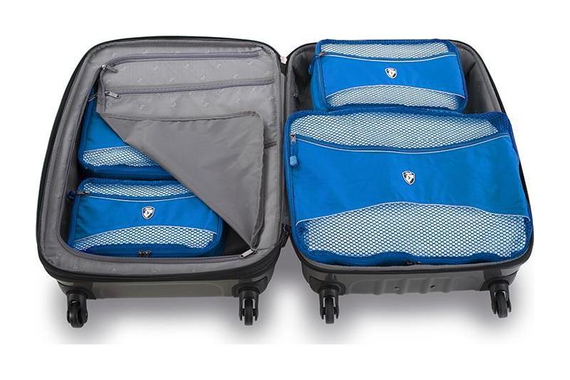 Cestovne organizery Heys Eco Packing Cube 5pc Set II Blue – Obrázok 4