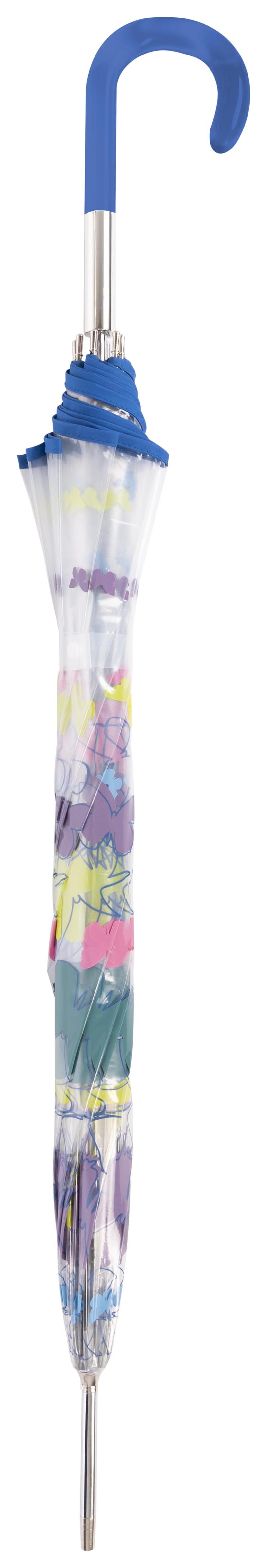 Priehľadný dáždnik Doppler Fiber Long Transparent Spring