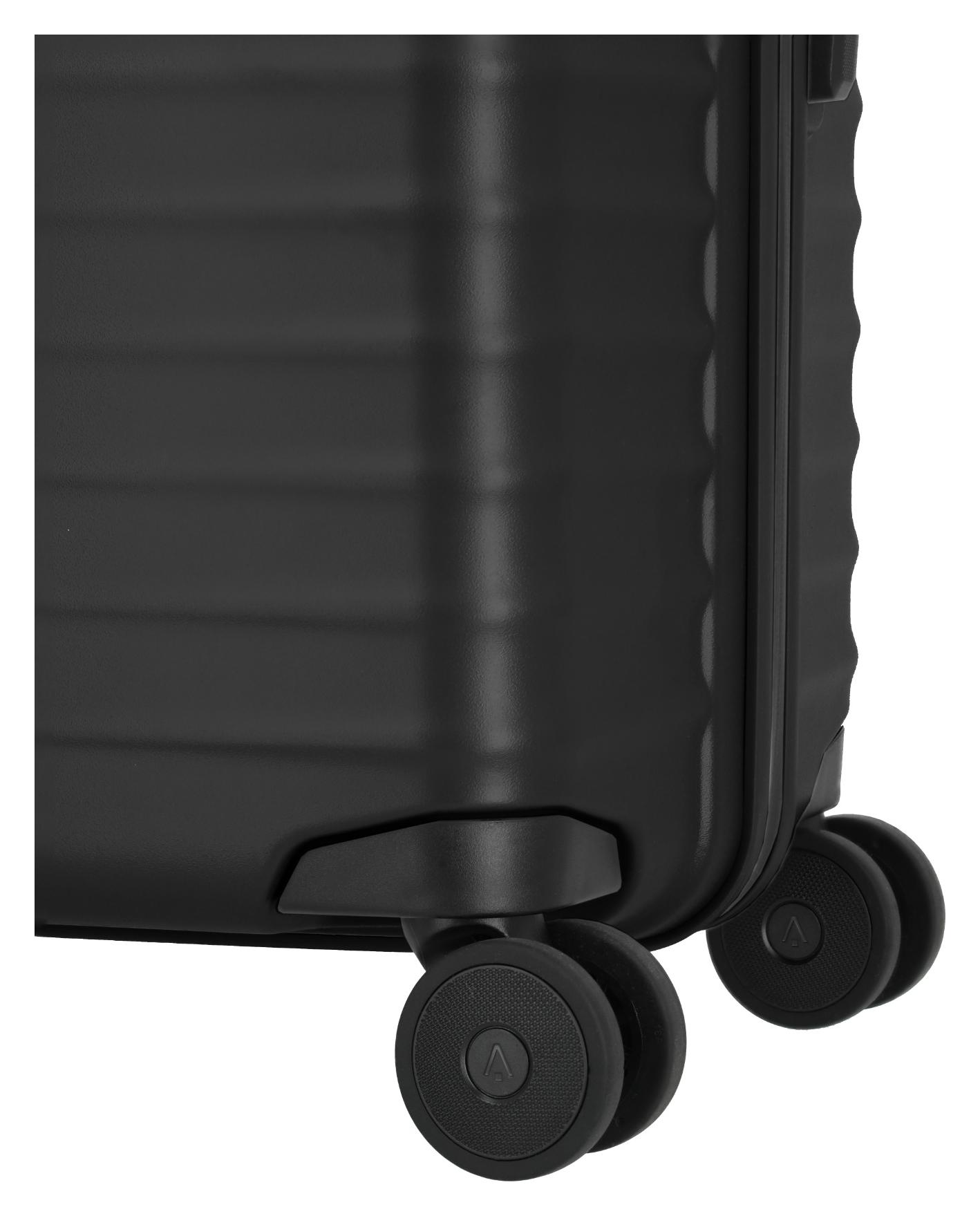 Veľký škrupinový kufor Titan Upgrade L Nightshade black