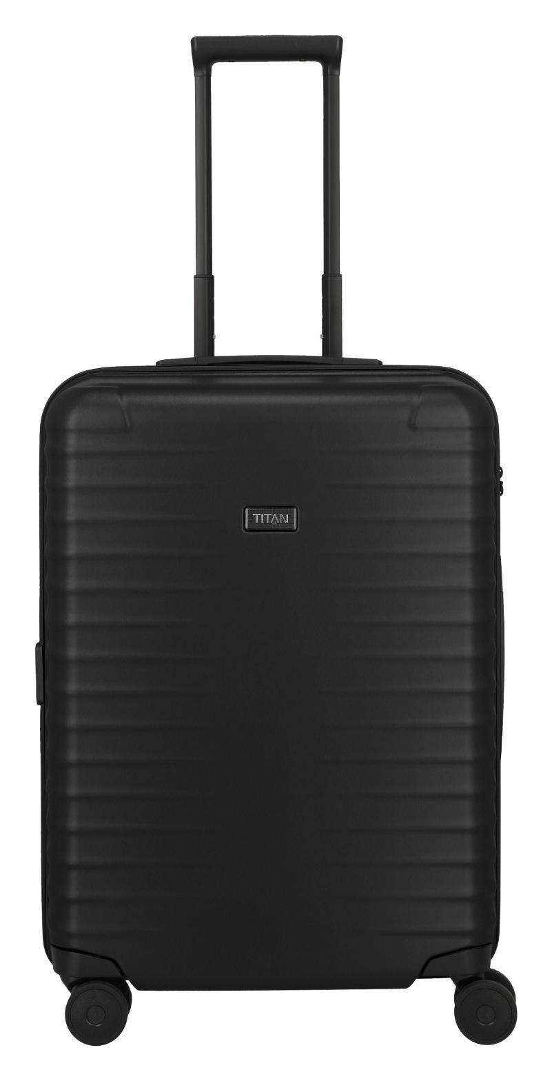 Stredný škrupinový kufor Titan Upgrade M Nightshade black