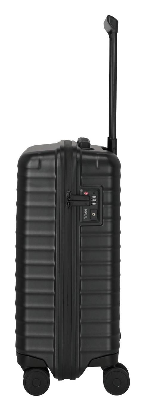 Malý škrupinový kufor Titan Upgrade S23 Nightshade black – Obrázok 3