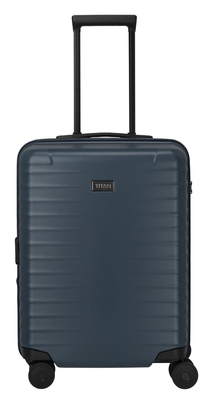 Malý škrupinový kufor Titan Upgrade S23 Midnight blue