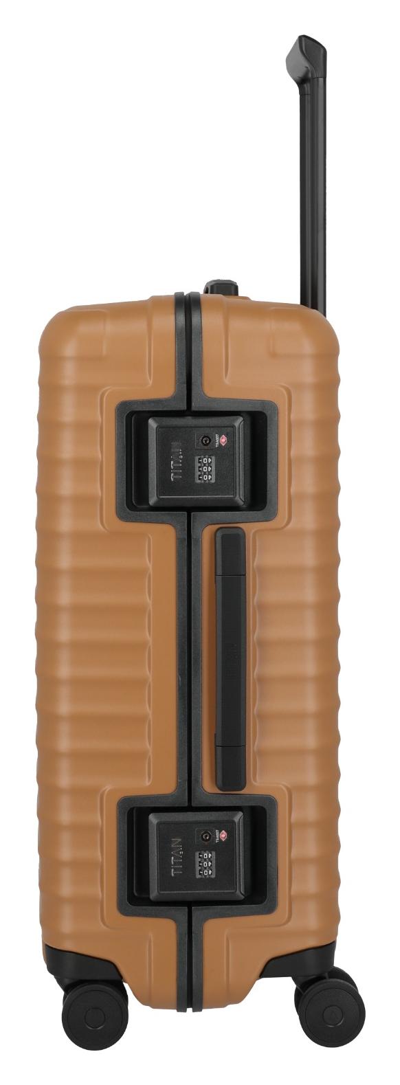 Stredný škrupinový kufor Titan Overseas M plus Canyon bronze – Obrázok 6