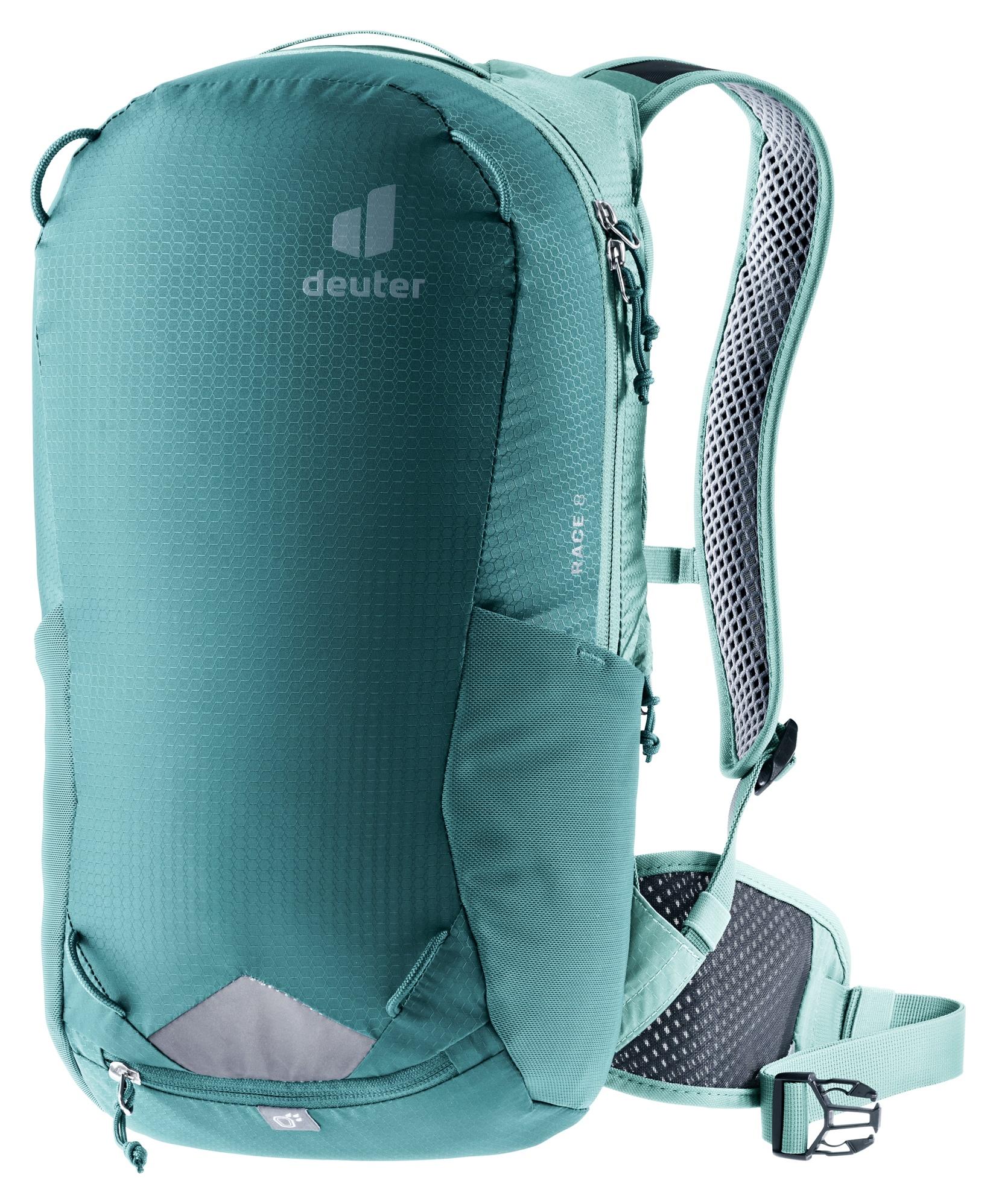 Batoh na bicykel Deuter Race 8 Deepsea-Jade