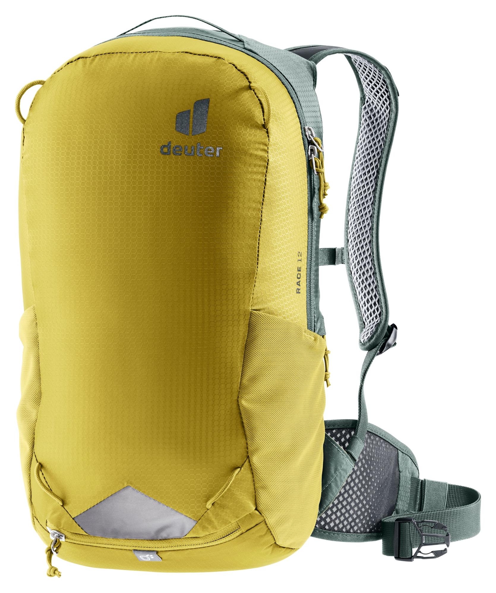 Batoh na bicykel Deuter Race 12 Turmeric-Ivy