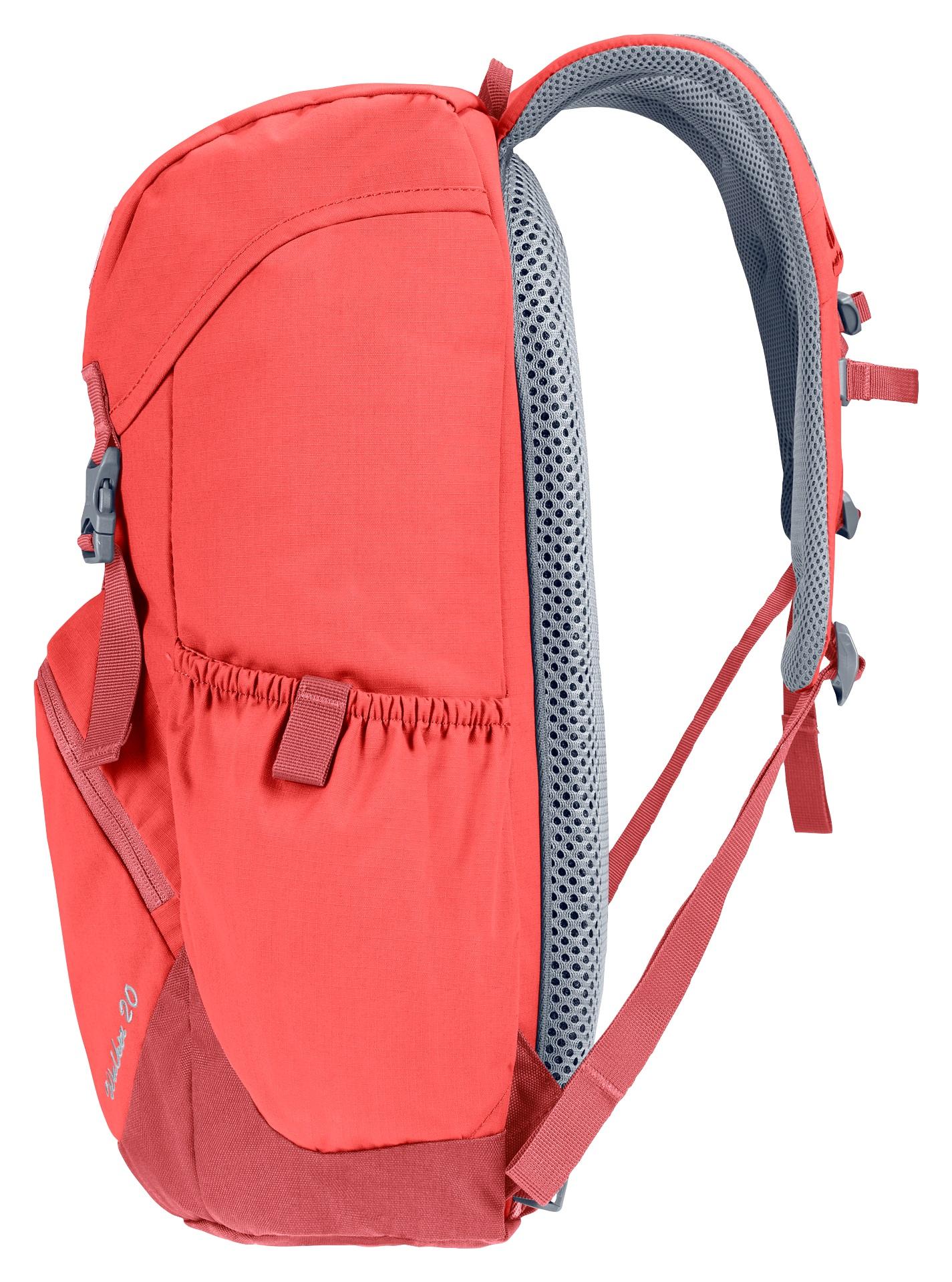 Študentský batoh Deuter Walker 20 Currant-Redwood – Obrázok 5