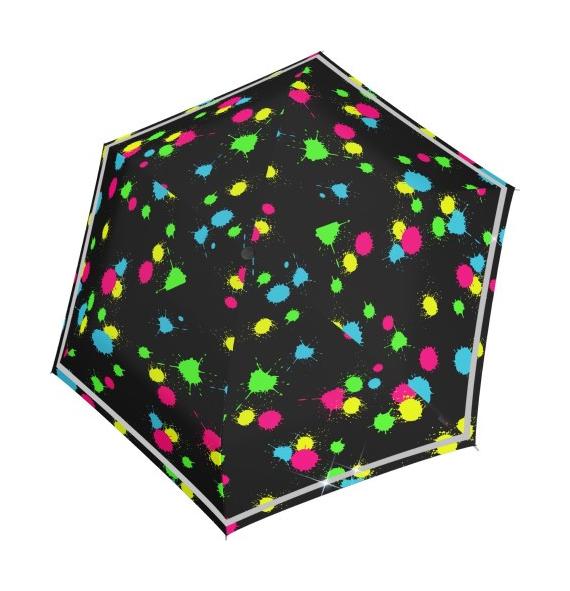 Mini dáždnik Knirps Rookie Bubble Bust Reflective