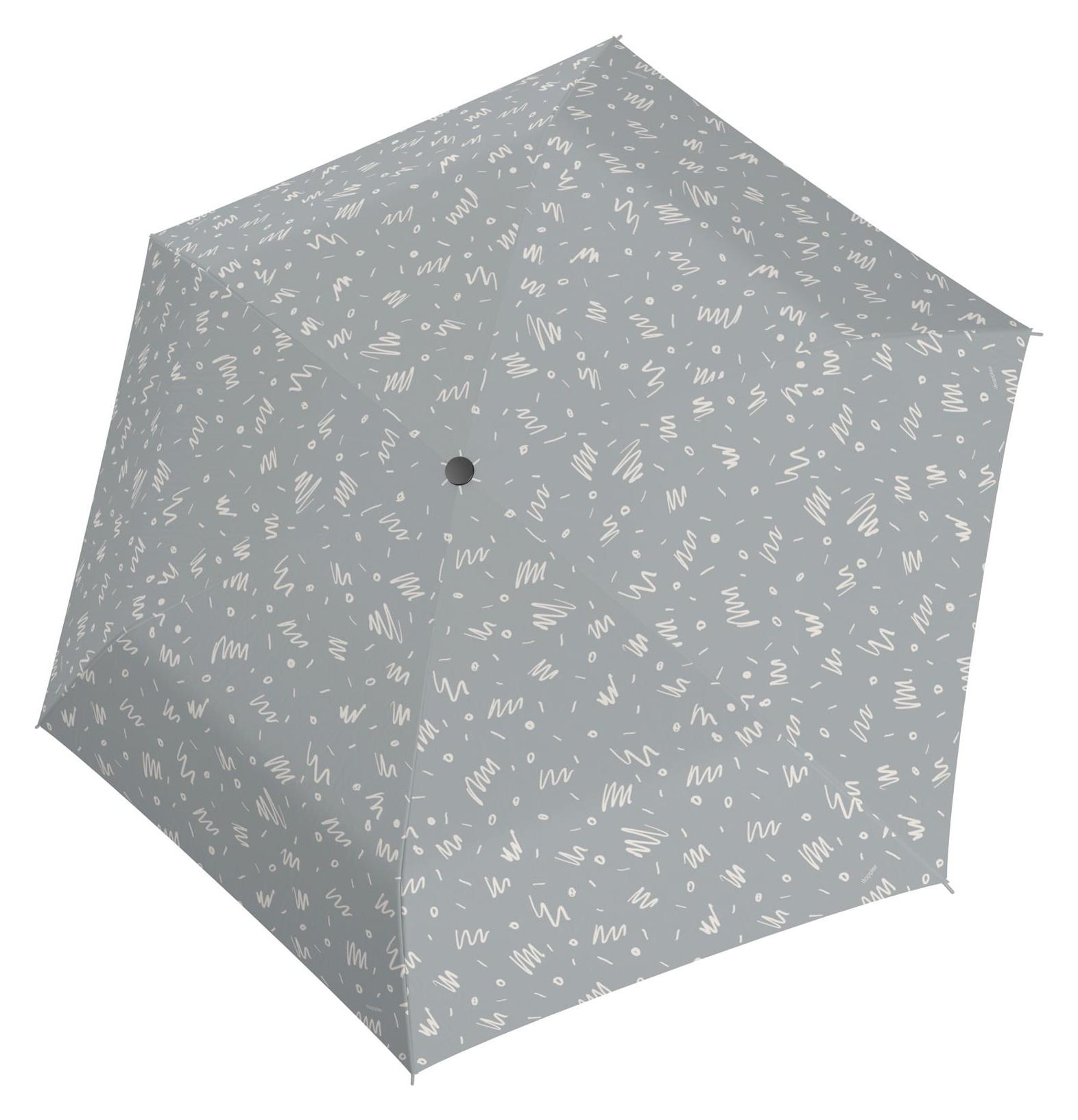 Mini dáždnik Doppler Zero Magic Minimaly Cool Grey