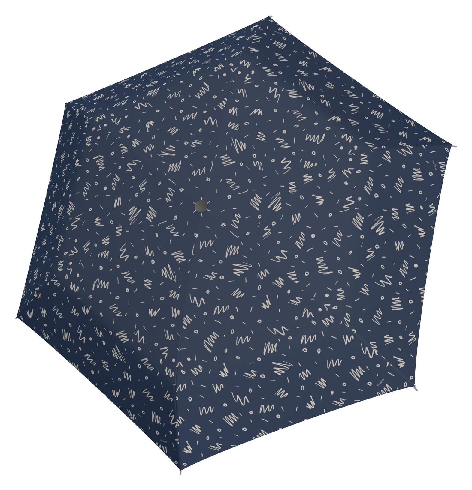 Skladací dáždnik Doppler Zero Magic Minimaly Deep Blue