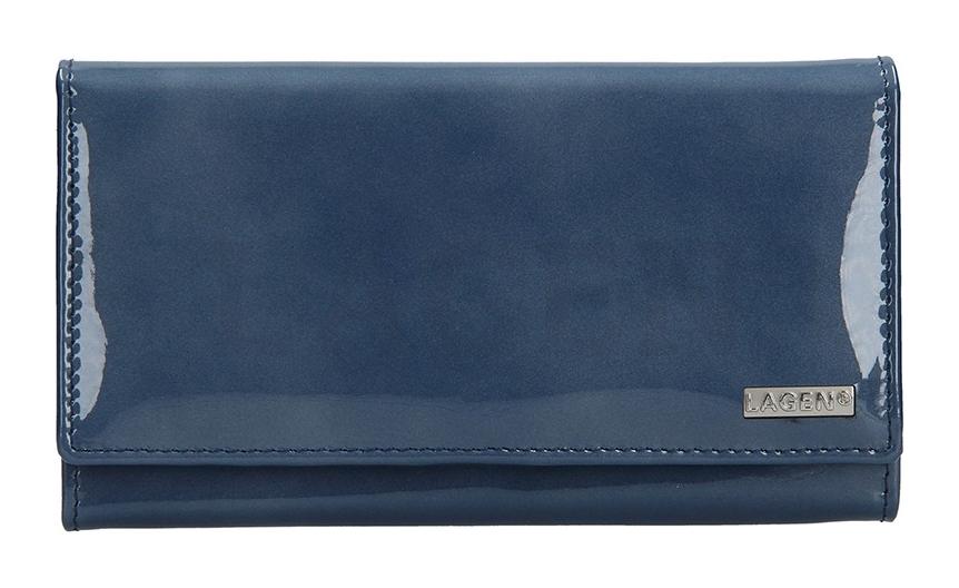 Dámska kožená peňaženka Lagen 50042 Blue