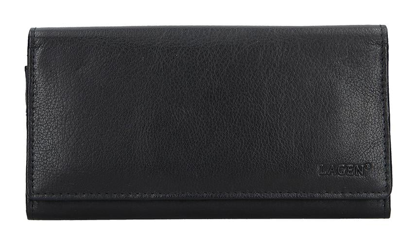 Dámska kožená peňaženka Lagen V13 Black Dámska kožená peňaženka Lagen V13 Black