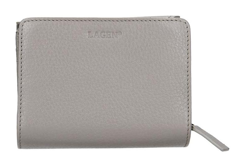 Dámska kožená peňaženka Lagen 51623 Grey