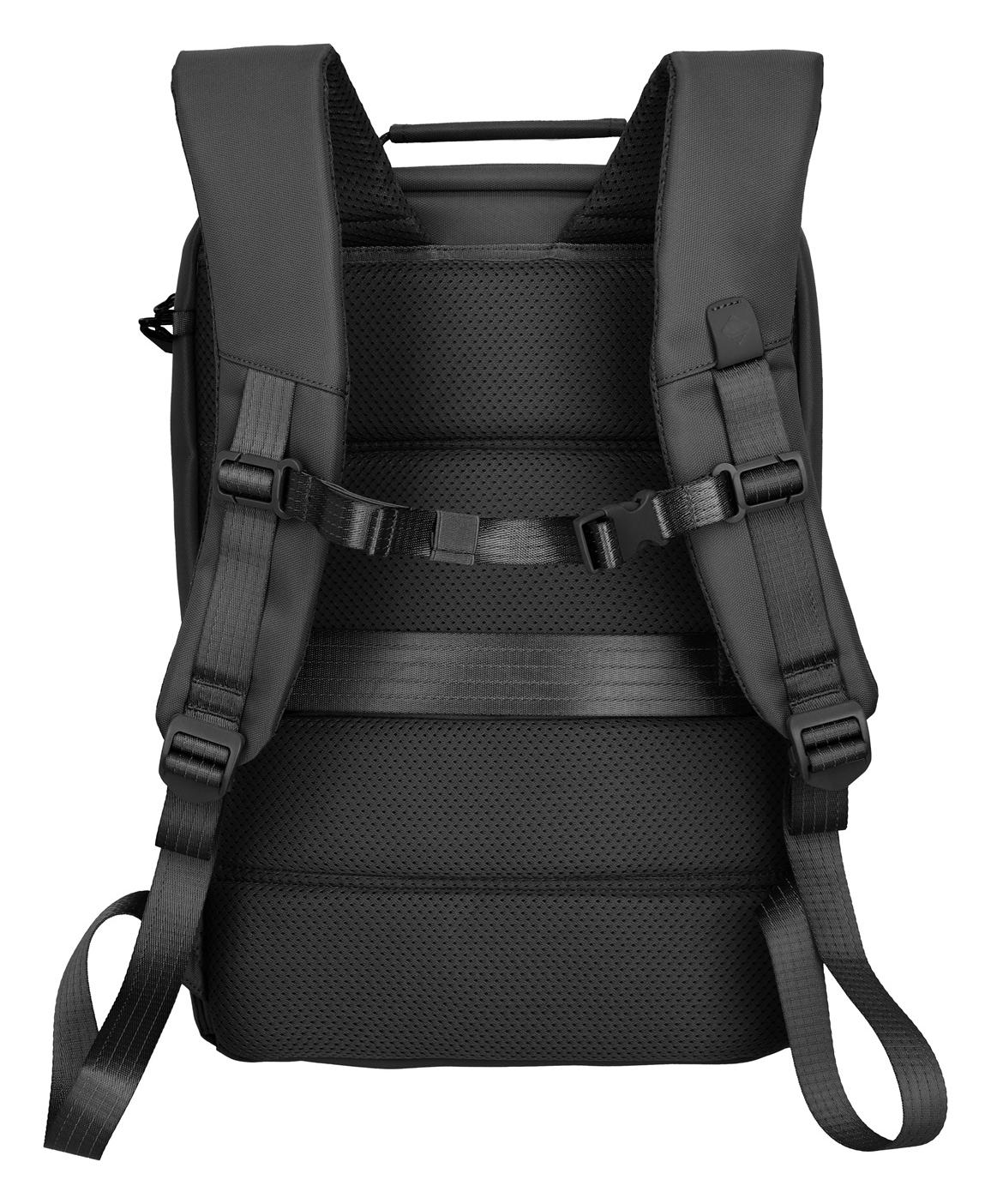 Batoh na notebook Travelite Workfloow Backpack M Black – Obrázok 5