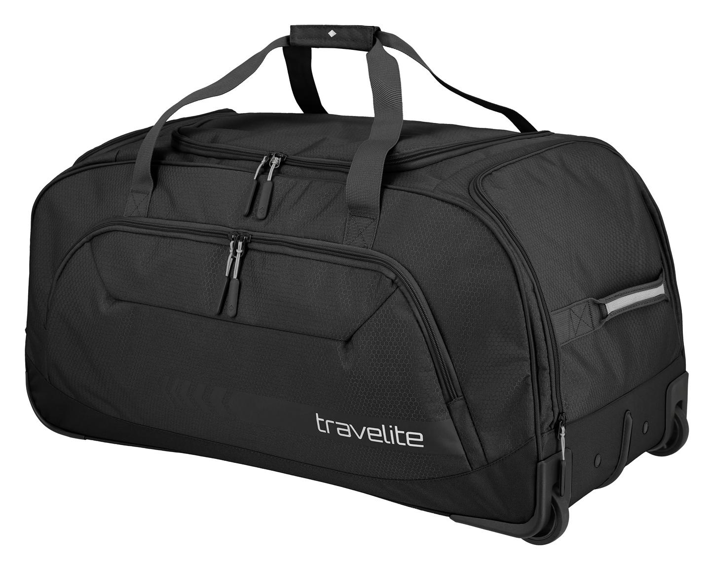 Cestovná taška na kolieskach Travelite Kick Off Wheeled Duffle XL Black – Obrázok 3