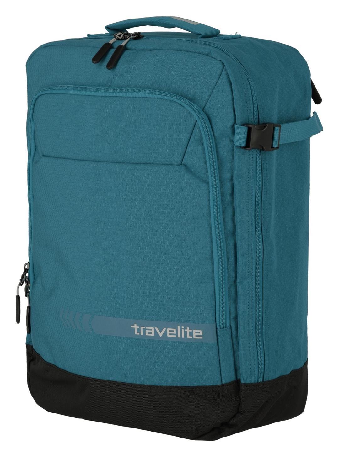 Príručná batožina 55x40x20 Travelite Kick Off Multibag Backpack Petrol
