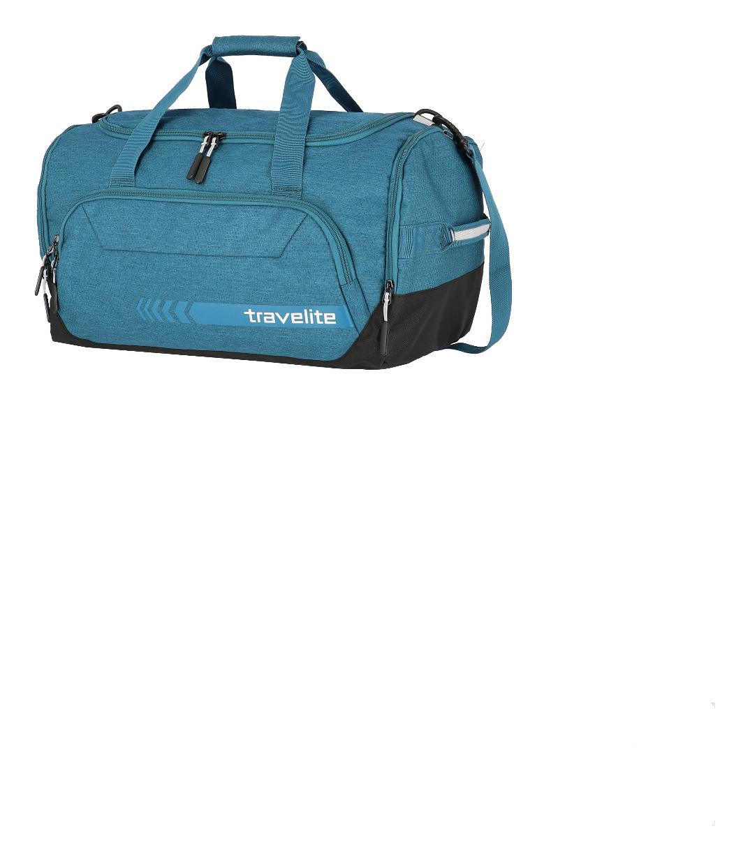 Cestovná taška Travelite Kick Off Duffle M Petrol – Obrázok 5