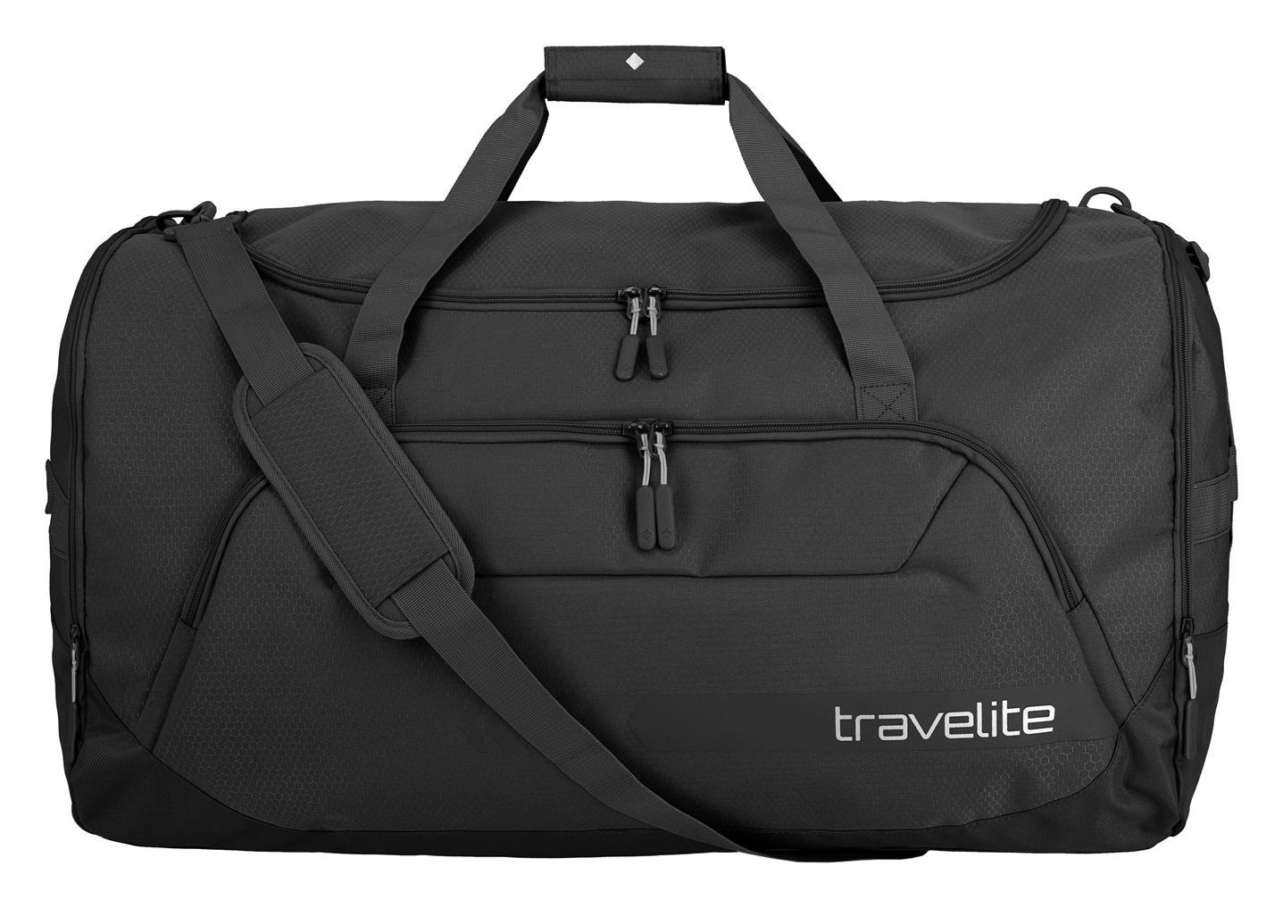 Športová taška Travelite Kick Off Duffle XL Black Športová taška Travelite Kick Off Duffle XL Black