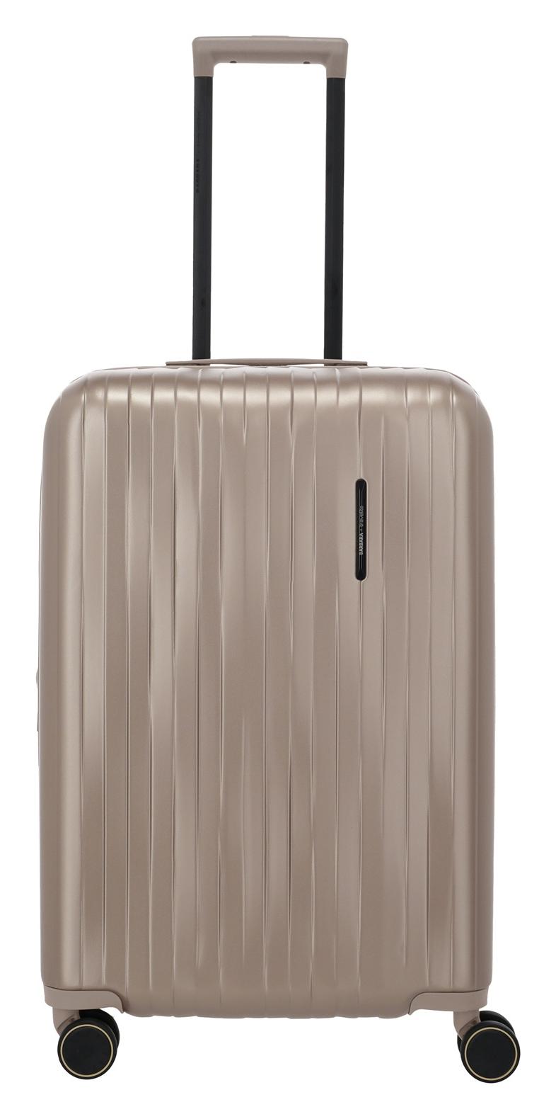 Stredný škrupinový kufor na kolieskach Travelite BARBARA Novelty M Satin Nude – Obrázok 5