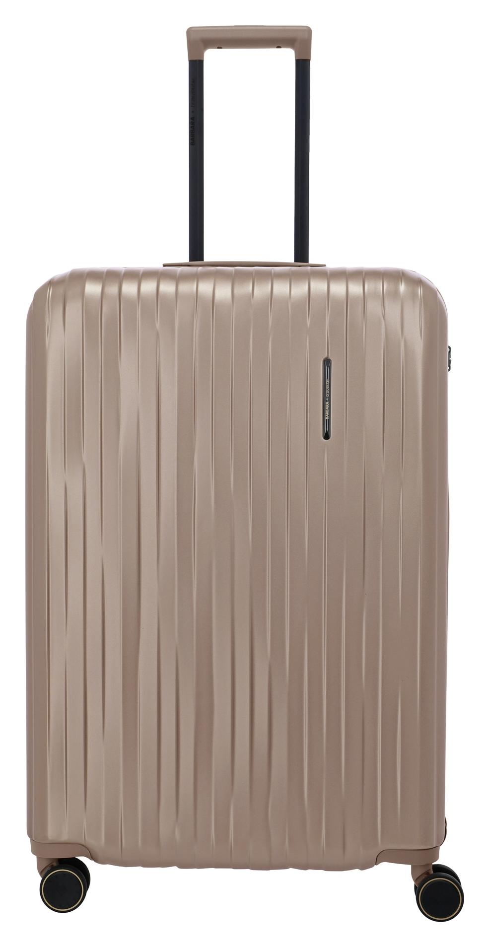 Veľký škrupinový kufor na kolieskach Travelite BARBARA Novelty L Satin Nude