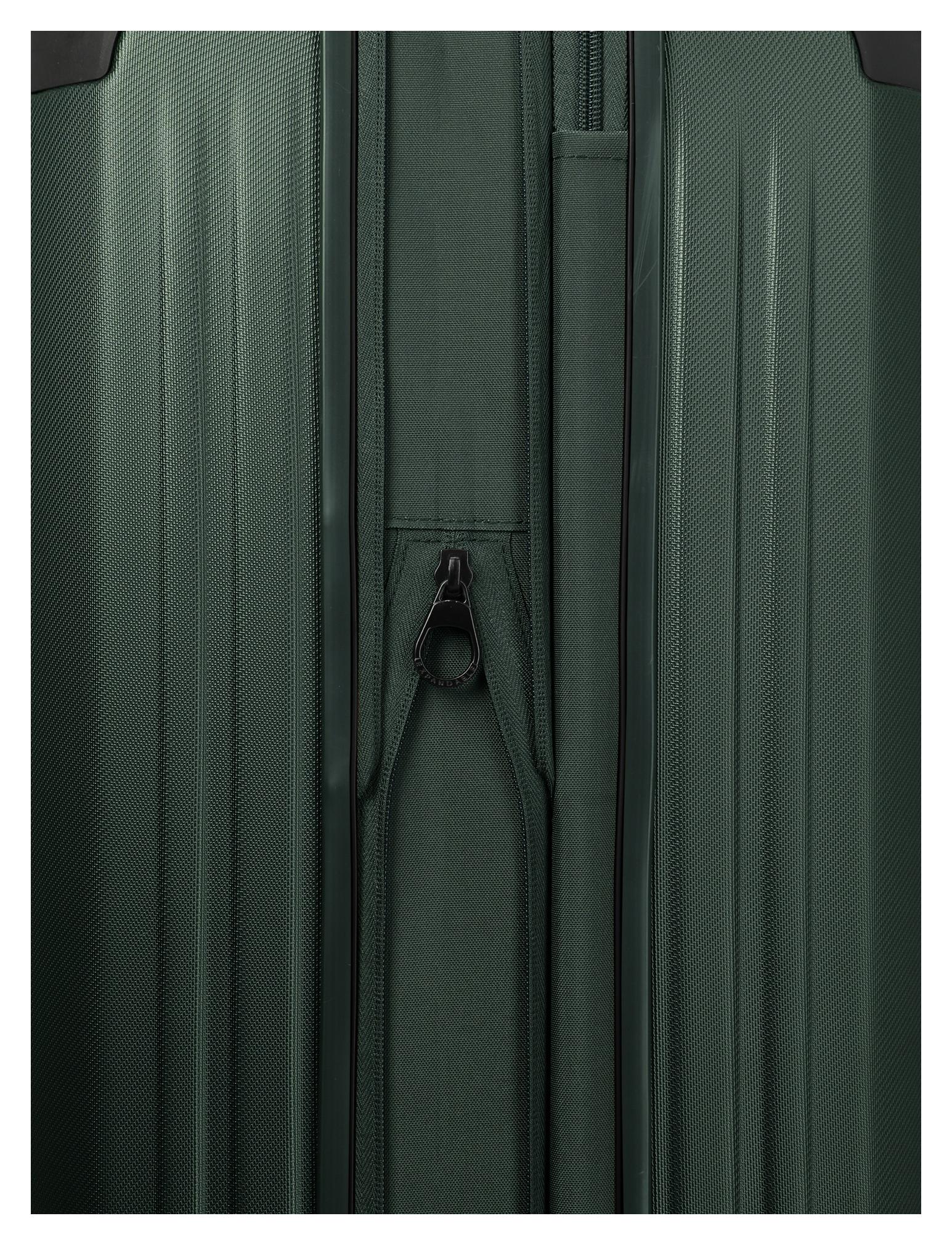 Malý škrupinový kufor Travelite Dynamiic S exp Green