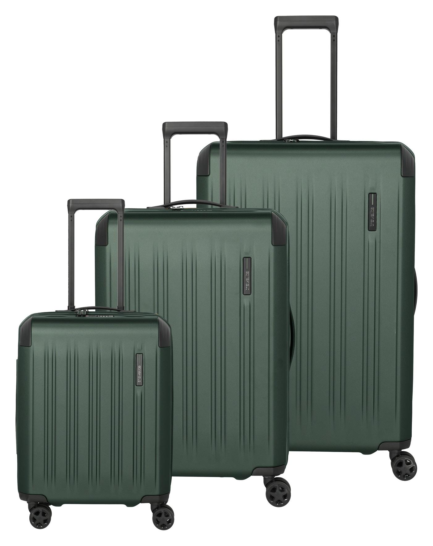 Sada cestovných kufrov Travelite Dynamiic S,M,L exp Green