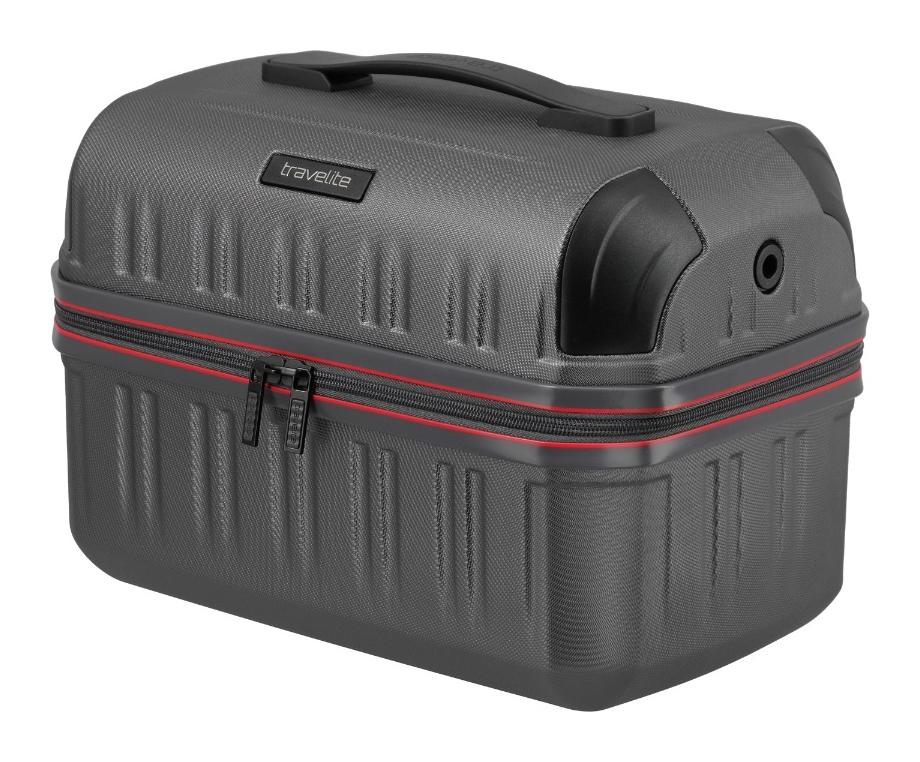 Kozmetický kufrík Travelite Dynamiic Beautycase Anthracite