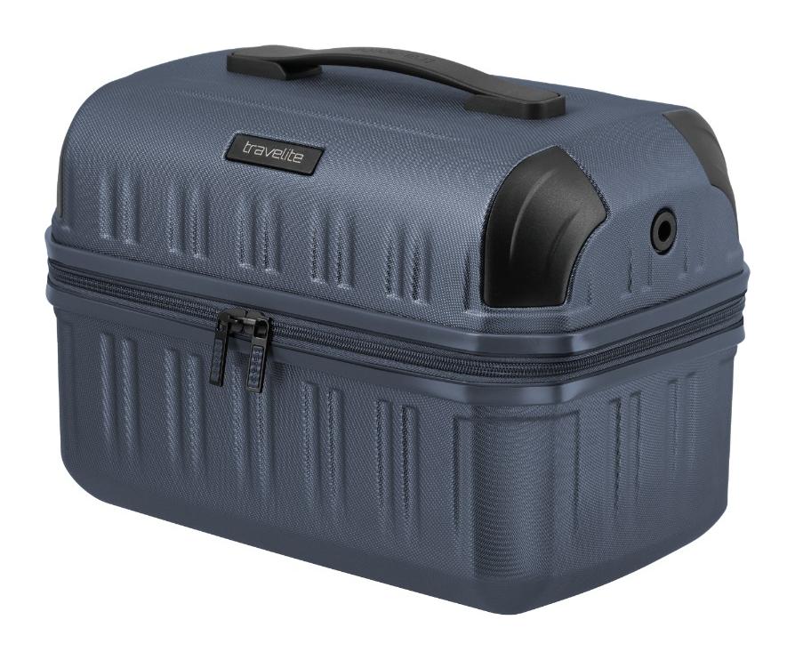 Kozmetický kufrík Travelite Dynamiic Beautycase Denim Blue