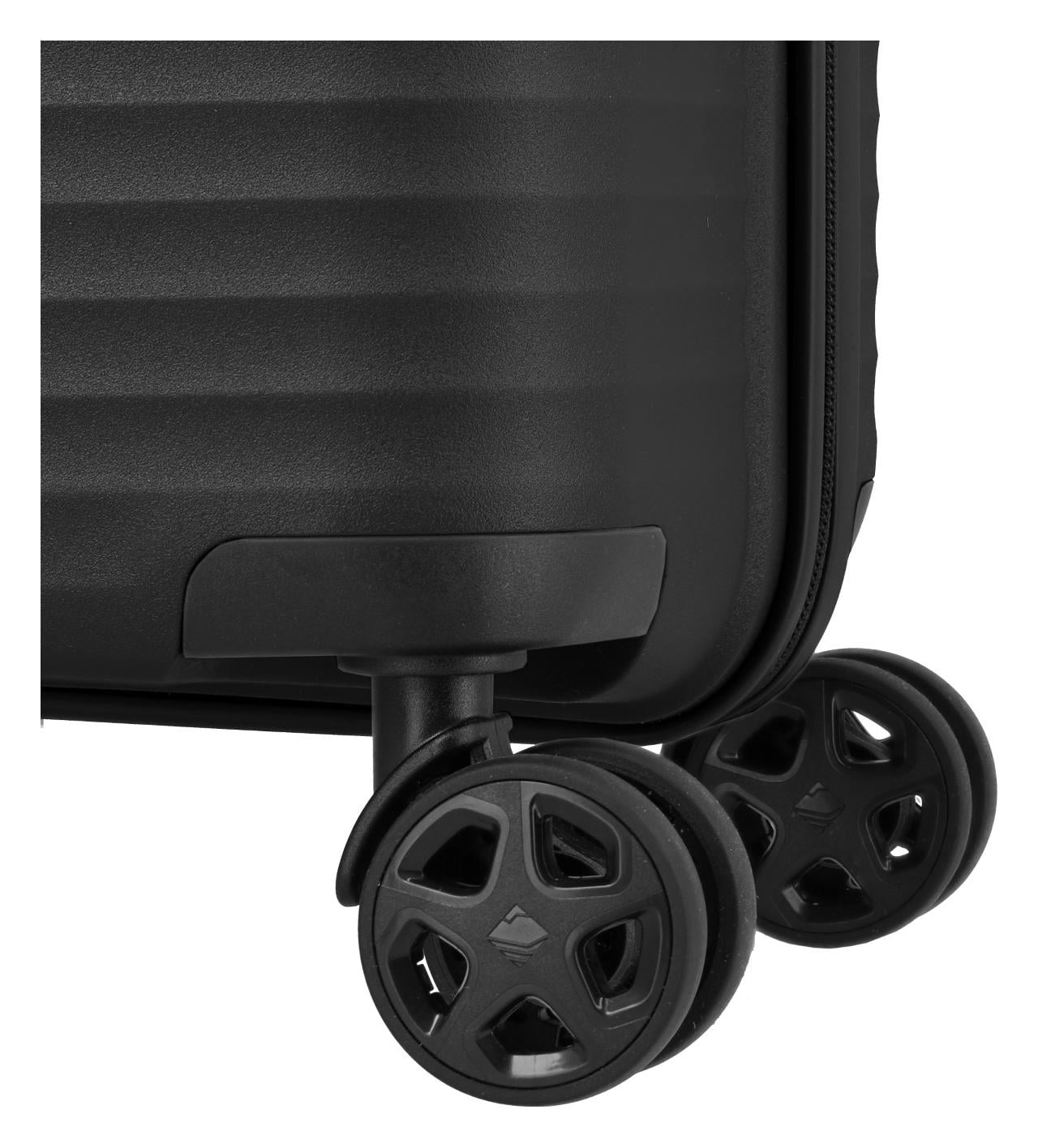 Príručný kufor Travelite Air Stripe 4w S exp Black