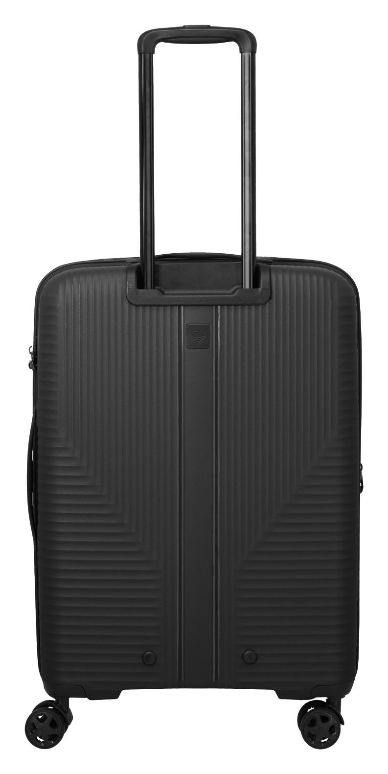 Stredný kufor na kolieskach Travelite Air Stripe M Black