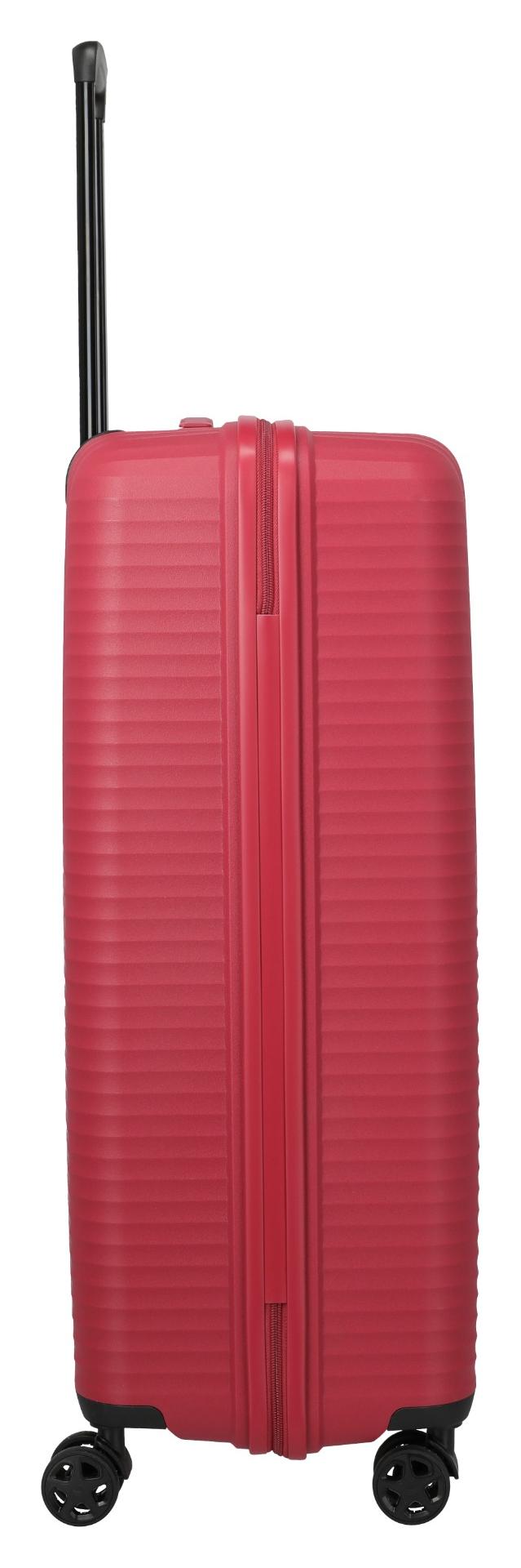 Veľký škrupinový kufor Travelite Air Stripe L Red – Obrázok 4