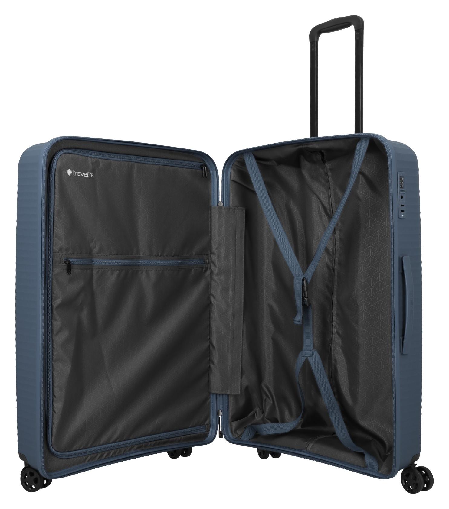 Veľký škrupinový kufor Travelite Air Stripe L Navy – Obrázok 6