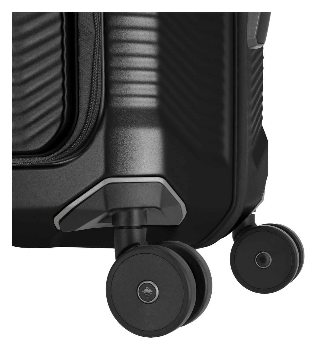 Palubný kufor na notebook Travelite Millennium S Front pocket Black