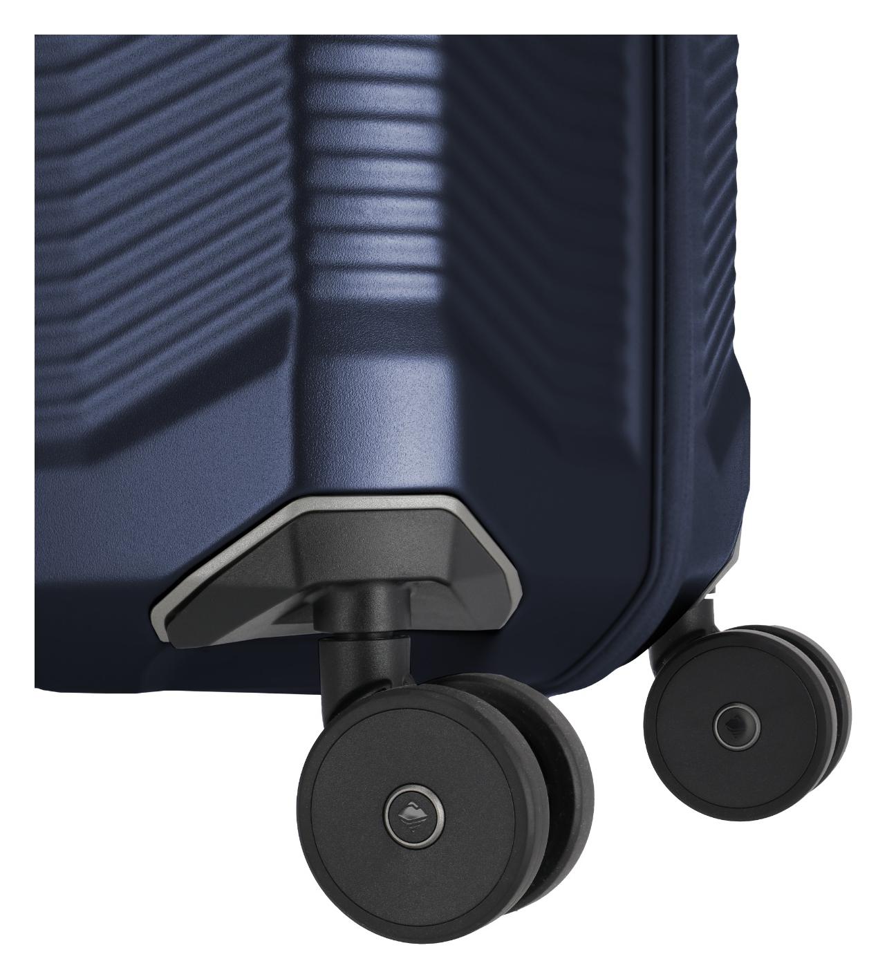 Malý škrupinový kufor Travelite Millennium S Navy