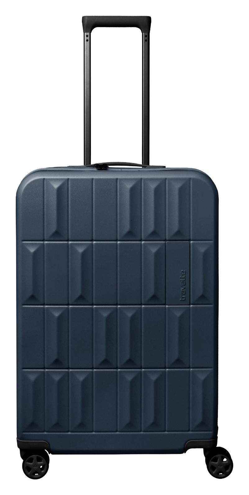 Stredný škrupinový kufor Travelite Panello M Night sky