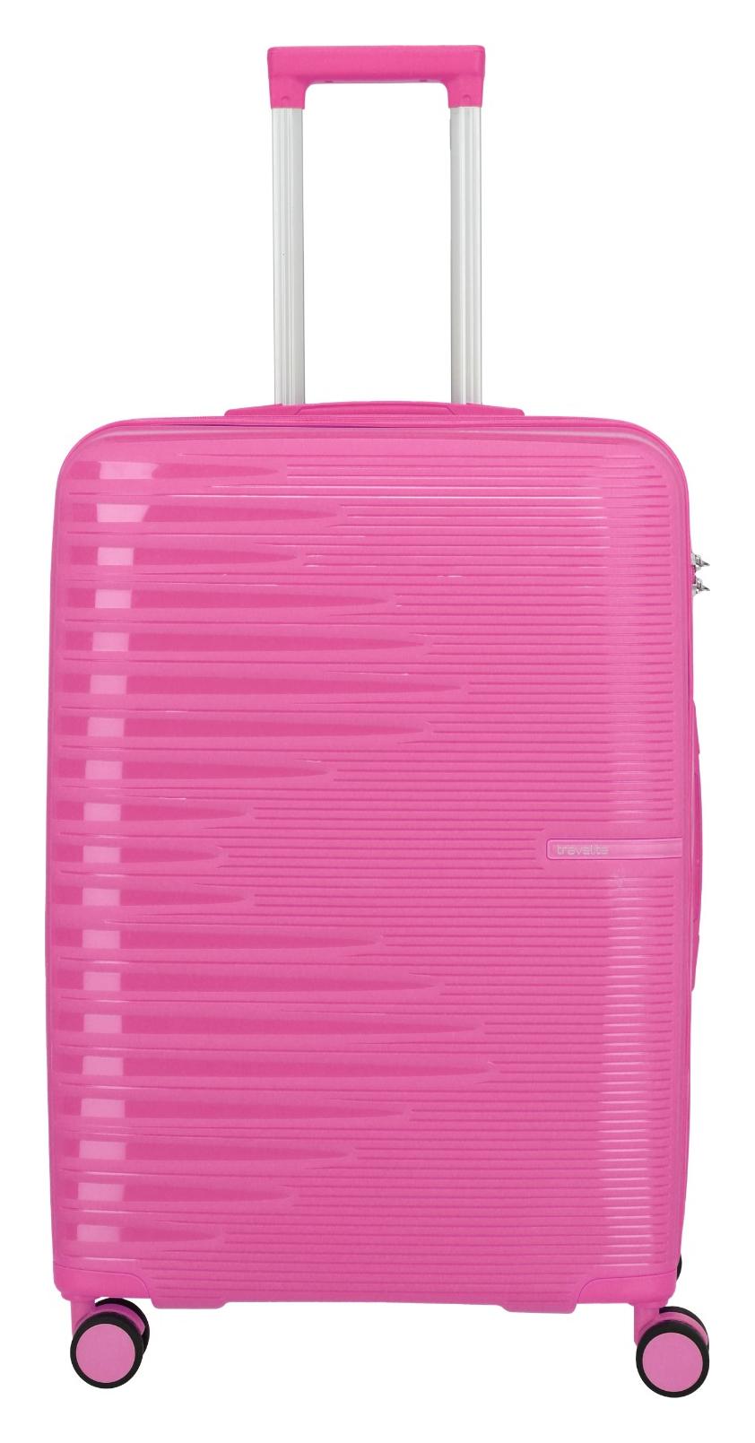 Stredný kufor na kolieskach Travelite Pacific M Pink